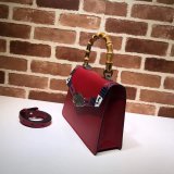 Best Gucci Best Quality Lilith Top Handle Bag Leather 453751 Snakeskin Small