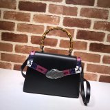 Best Gucci Best Quality Lilith Top Handle Bag Leather 453751 Snakeskin Small