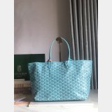 Luxury Goyard Saint Louis 020184/020144 PM/GM Blue Best Quality Bag