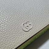 Top Luxury GG Gucci Best Quality 497985 Marmont leather mini Chain Wallets bag