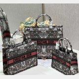 Christian Dior Buy Best Quality Book Tote Bayadere D-Stripes Pink