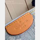 Key Pouch Monogram Denim M82961 7 Star Louis Vuitton Best Quality Bag