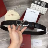 Best Quality Designer Salvatore Ferragamo 35 mm Black Belts