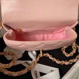 Perfect Copy Top Quality AS4012 Flap Black Best Quality Bag