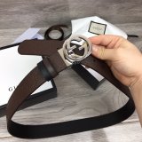 Fake Gucci 37MM Double G leather Best Quality belt
