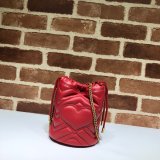 Gucci Best Quality 7 Star GG Marmont mini bucket 575163 bag