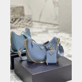 1:1 Clone Prada Best Quality Handbags Outlet Leather Hobo Re-Edition Online