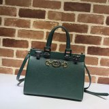 High Quality Leather Gucci 569712 Zumi Small Top Handle Best Quality Bag