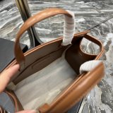 Best Quality YSL Saint Laurent Nano Manhattan Top Handle Brown/Black Bag