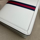 Gucci Black/Cream Ophidia small top handle Best Quality bag