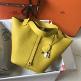 Designer Hermes Picotin Bags 18/22CM Silver Best Quality Best Online