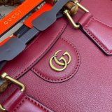 AAA Best Quality Designer Gucci 660195 Diana small tote leather Handbags