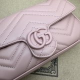Inspired GG Marmont Crossbody Best Quality Gucci Pink 751526 Bag
