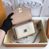 Louis Vuitton Best Quality Mylockme BB Lockme Leather in Marron M51418