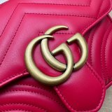 Copy Gucci Best Quality GG Marmont Shoulder Wholesale 739682 Luxury Bag
