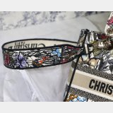 Lady D-Lite Bag Multicolor Lady Dior 24cm Best Quality Paisley Embroidery