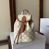 Backpack Celine Best Quality 197662 Folco Triomphe Canvas Bag