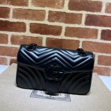 Perfect Gucci 443497 GG Marmont Small Shoulder Best Quality Bags