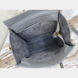 Celine Best Quality Luggage nano shopper handbag Shoulder Gray bag