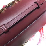 7 Star Gucci 564718 Strawberry Print Leather Zumi Mini Best Quality Bag