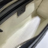 Gucci Best Quality Black GG embossed mini 625568 bag