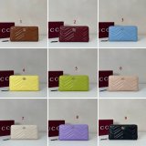Best Quality Gucci GG Marmont Zip Around Wallet #837758 Bag