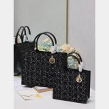 Dior Best Quality 1265/1286 1:1 Mirror Book Tote High Shopping Bags