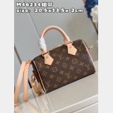 LV Classical SPEEDY 20cm BANDOULIERE Handbag M46234