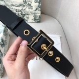 Christian Dior Best Quality Belts 3.5CM & 5.0CM Black Shop Online Now