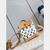 Louis Vuitton 7 Star Top Best Quality Nano Steamer M83429 Vanilla Bag