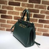 High Quality Leather Gucci 569712 Zumi Small Top Handle Best Quality Bag