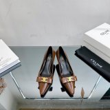 High Quality Best Quality Luxury Design Celine Heel 5cm Shoes