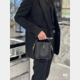 YSL Fake LE 37 AAA+ Hobo In Shiny 765870 Best Quality Saint Laurent Bag