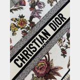 Christian Dior 26.5/36/41.5CM AAA+ Best Quality Canvas CD Book Tote Bag