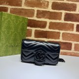 Best High Quality Best Quality Gucci GG Marmont belt 699757 bag