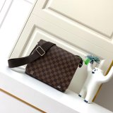 Louis Vuitton Best Quality N41031 District PM Damier Ebene Canvas