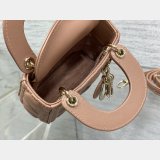 Best Quality Fashion Dior Micro Lady 1:1 Mirror 12CM Bag