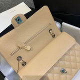 New CC 2021 Best Quality Quilted Caviar Leather Caviar CF1112 25CM Bags