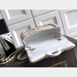 2026 CC Tweed FLAP BAG Beige