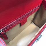 Best Gucci Best Quality Lilith Top Handle Bag Leather 453751 Snakeskin Small