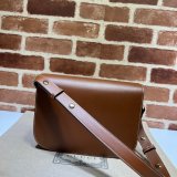 Gucci 1:1 Best Quality Designer GG Supreme 602204 1955 Horsebit Shoulder Bag