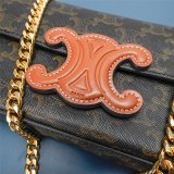 Fake Cheap Best Quality Celine Triomphe Handbags 21CM