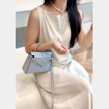 Hermes Outlet Epsom Kelly 19/25/28CM 1:1 Best Quality Bag