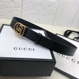 Top Quality Gucci Double G leather Best Quality belt black