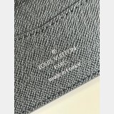 Louis Vuitton Men Best Quality M64002 Slender Wallet Monogram Eclipse Canvas