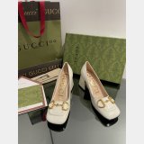 Pump Patent Heels Ballet Flat Horsebit Best Quality Gucci Shoes