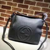 Best Quality Gucci Luxury Shoulder Soho Leather Hobo 408825 Bag