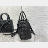 Christian Lady Dior 24cm AAA+ Best Quality Top Quality Black Bag