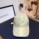 Best Quality Gucci Cowhide leather adjustment strap hats