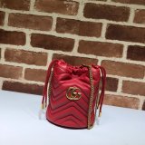 Gucci Best Quality 7 Star GG Marmont mini bucket 575163 bag